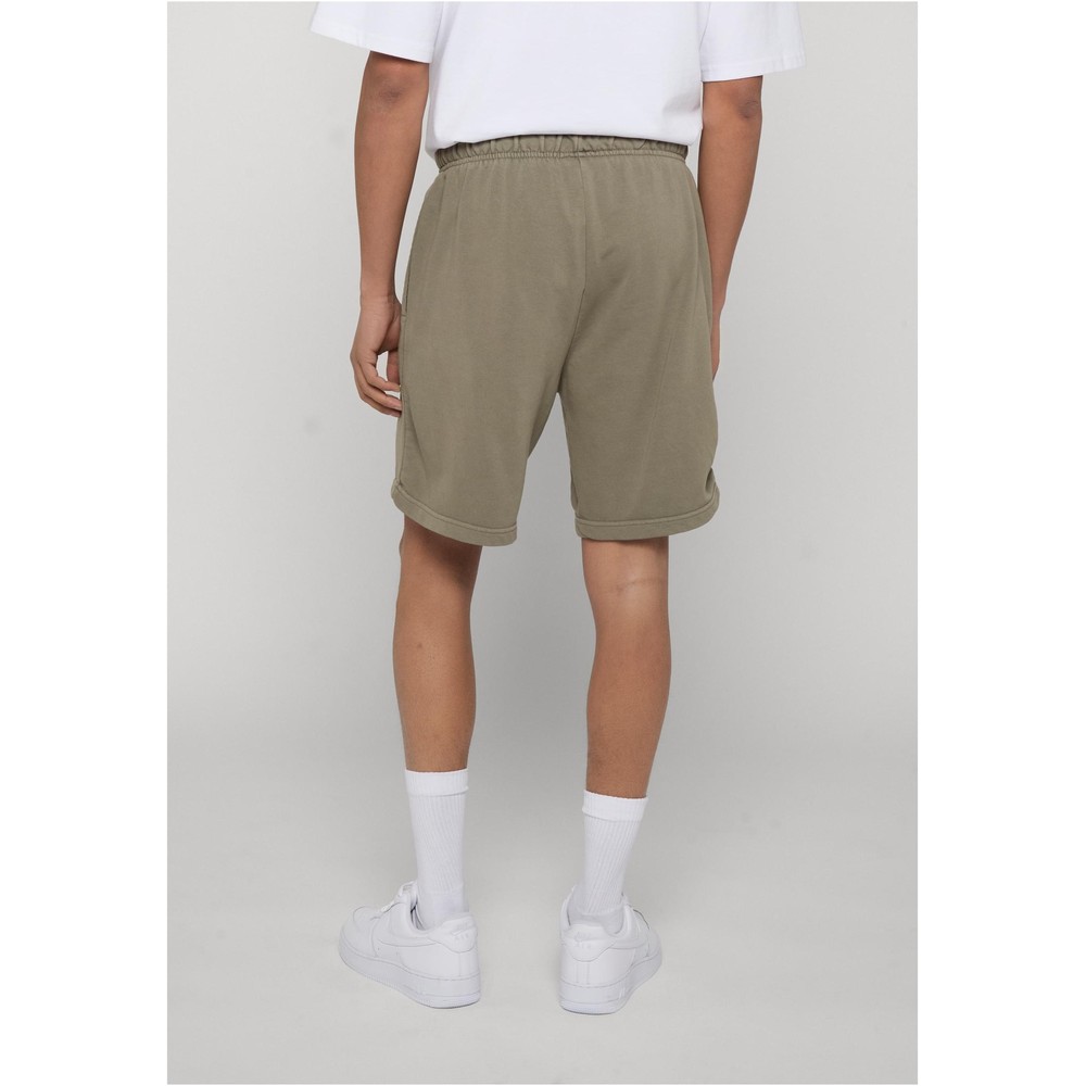 Urban Classics - Heavy Washed Shorts - Olive green